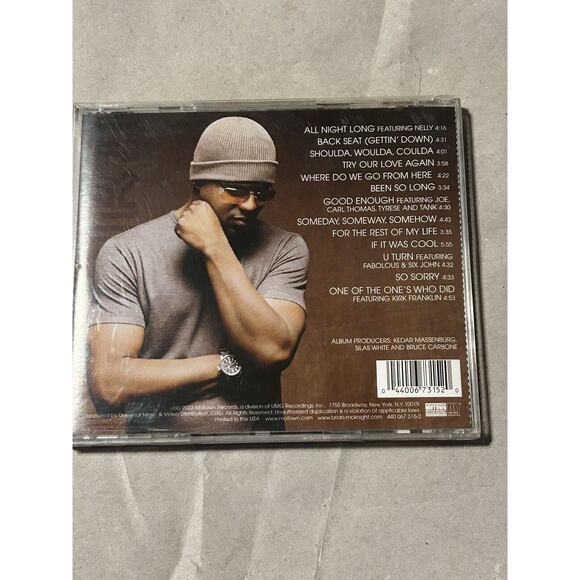 U Turn by Brian McKnight (CD, Mar-2003, Motown) - Picture 4 of 7